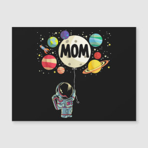 Mama des Geburtstagsjungen Astronauten 1. Geburtst Magnetkarte