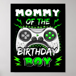 Mama des Geburtstagsjungen Dekorationen Videospiel