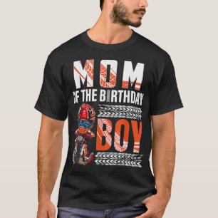 Mama des Geburtstagsjungen Dirt Bike B-Day-Motocro T-Shirt