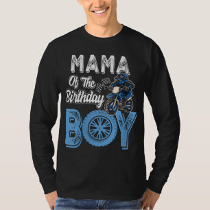 Mama des Geburtstagsjungen Dirt Bike B-Day-Motocro T-Shirt