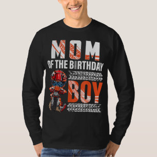 Mama des Geburtstagsjungen Dirt Bike B-Day-Motocro T-Shirt