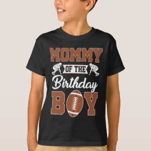 Mama des Geburtstagsjungen Fußballparty Familie Ma T-Shirt