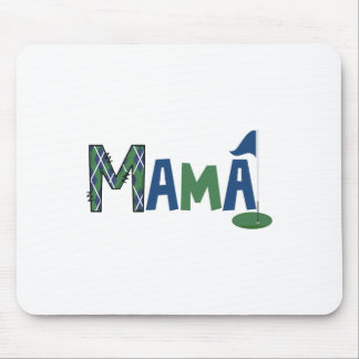 Mama des Geburtstagsjungen Hole In One Golf Sport Mousepad
