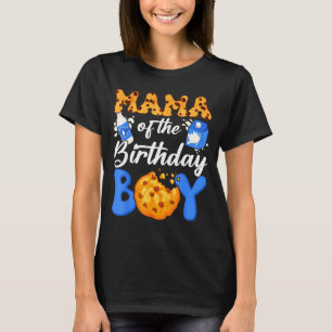 Mama des Geburtstagsjungen Milch und Kekse 1. Gebu T-Shirt
