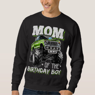 Mama des Geburtstagsjungen Monsters Truck Geburtst Sweatshirt