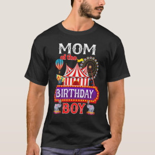 Mama des Geburtstagsjunges Ringmaster Circus Thema T-Shirt