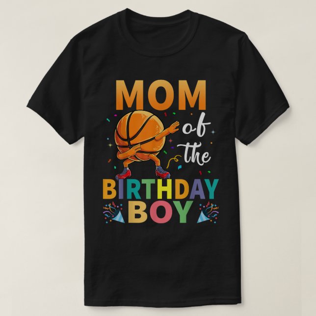 Mama des Geburtstagskäpfers T-Shirt (Design vorne)