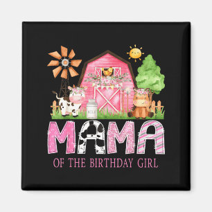 Mama des Geburtstagskindes 1. Geburtstag Nk Kuhfar Magnet
