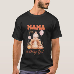 Mama des Geburtstagskindes Familie Truthahn Herbst T-Shirt