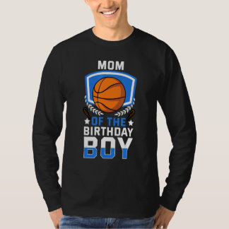 Mama des Geburtstagskollektivs der Basketballfamil T-Shirt