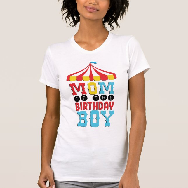 Mama des Geburtstagskreises T-Shirt (Vorderseite)
