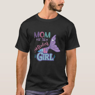 Mama des Geburtstagsmädchen-Themas Matching Fa. T-Shirt