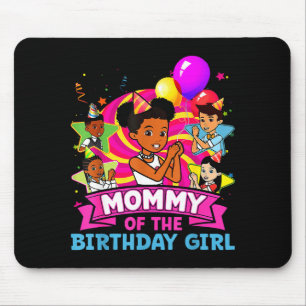 Mama des Geburtstagsmädchens Gracie Nk Puppe Famil Mousepad
