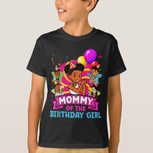 Mama des Geburtstagsmädchens Gracie Nk Puppe Famil T-Shirt