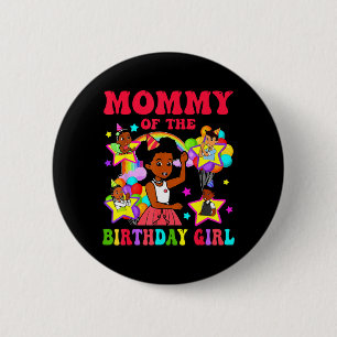 Mama des Geburtstagsmädchens Gracie nk Puppenfamil Button