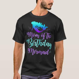 Mama des Geburtstagsmagazin Mermaid Party Outfit S T-Shirt