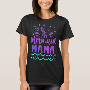 Mama des Geburtstagsmagistenfamilien Matching Part T-Shirt