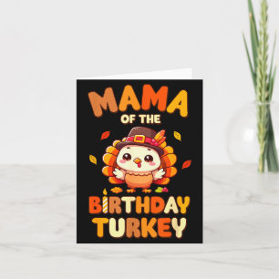 Mama des Geburtstagsputen Familie 1. Geburtstag Bo Karte