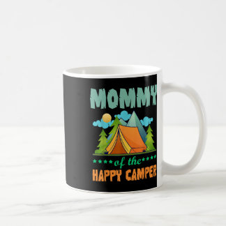 Mama des glücklichen Camper 1. Geburtstag Camping Kaffeetasse