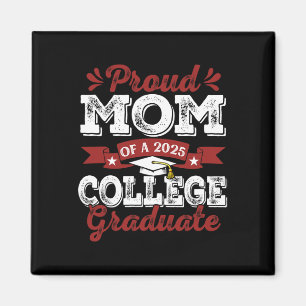 Mama des Graduate Uni Shirt Graduation 2025 Magnet