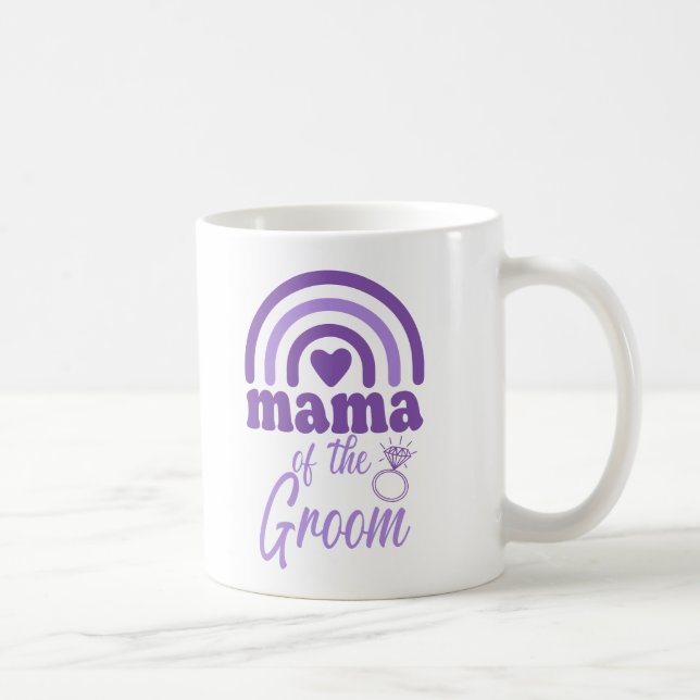 Mama des Grooms Kaffeetasse (Rechts)
