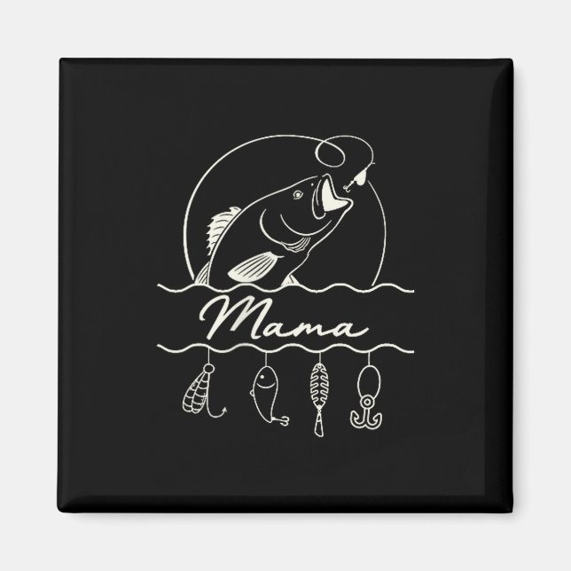 Mama des großen einen Fischens o-fish-ally 1. Magnet (Vorne)