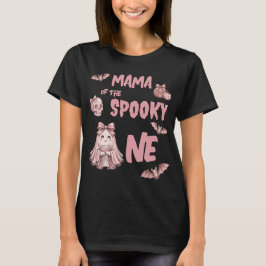 Mama des Gruseligen auf der süßen Pinkoween-Party T-Shirt