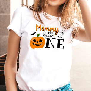 Mama des Gruseligen zum 1. Halloween Geburtstag T-Shirt