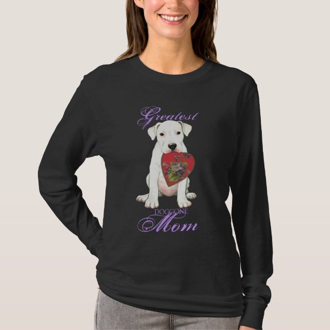 Mama des Herzens Langschläfer T - Shirt (Vorderseite)