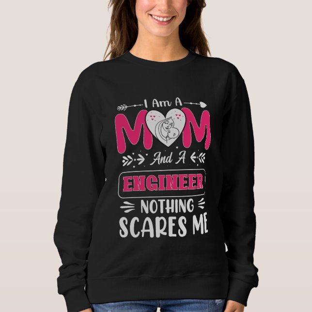 Mama des Hochner Ingenieurs, Mama des Ingenieurs Sweatshirt (Vorderseite)