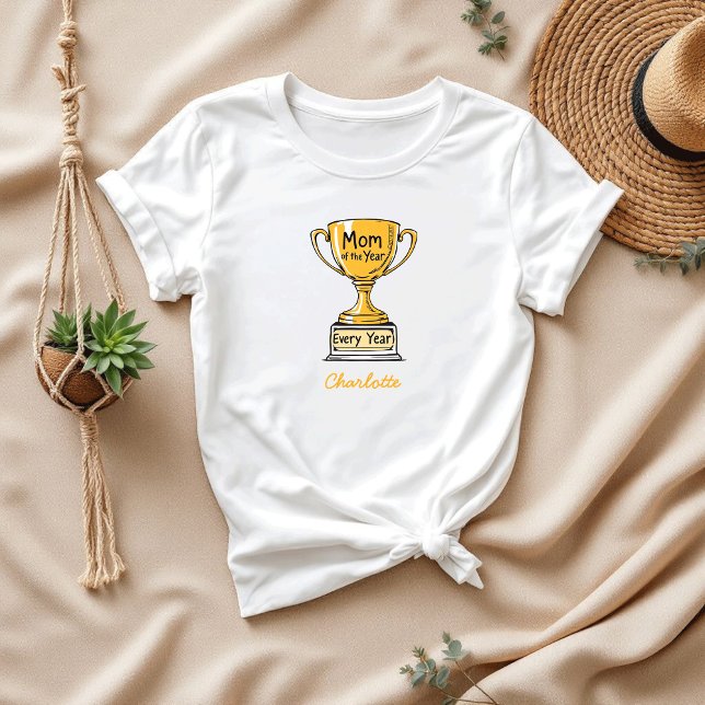 Mama des Jahres jedes Jahr | Beste Mama je T-Shirt (Von Creator hochgeladen)