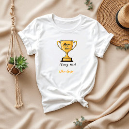 Mama des Jahres | Tag der Niedlichen und sonnigen  T-Shirt