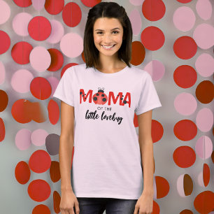 Mama des kleinen Lovebug-Geburtstags-Party-Shirts T-Shirt