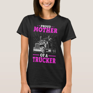 Mama des Lkw-Fahrers - Große Müttermaus T-Shirt