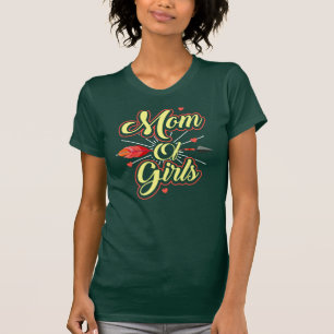 Mama des Mädchen-Geburtstags-Geschenks für Mutter T-Shirt