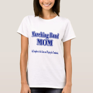 Mama des Marinierbands/Trombone T-Shirt