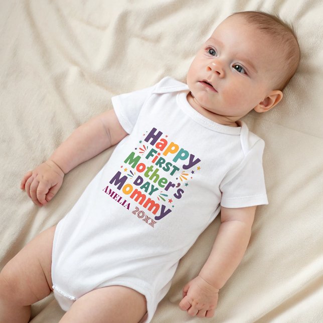 Mama des niedlichen Muttertages Baby Strampler (Von Creator hochgeladen)