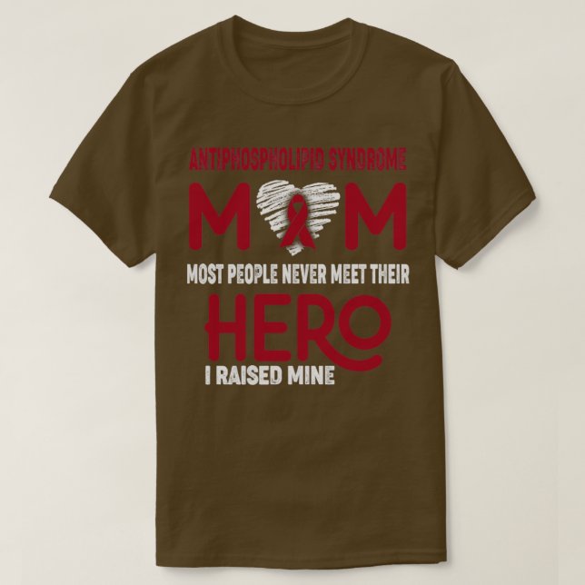 Mama des Phospholipid-Syndroms T-Shirt (Design vorne)