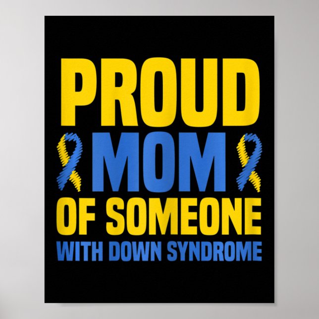 Mama des Proud-Mutter-Down-Syndroms Poster (Vorne)