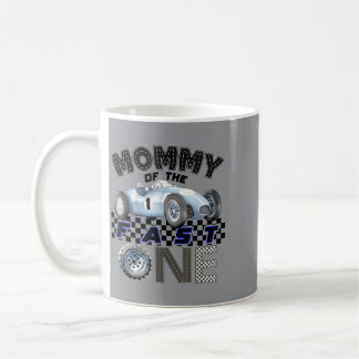 Mama des Schnellsten Geburtstag 1. Rennwagen Famil Kaffeetasse