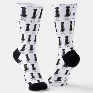 Mama des Schwarzen Labors (Labrador Retriever Mama Socken
