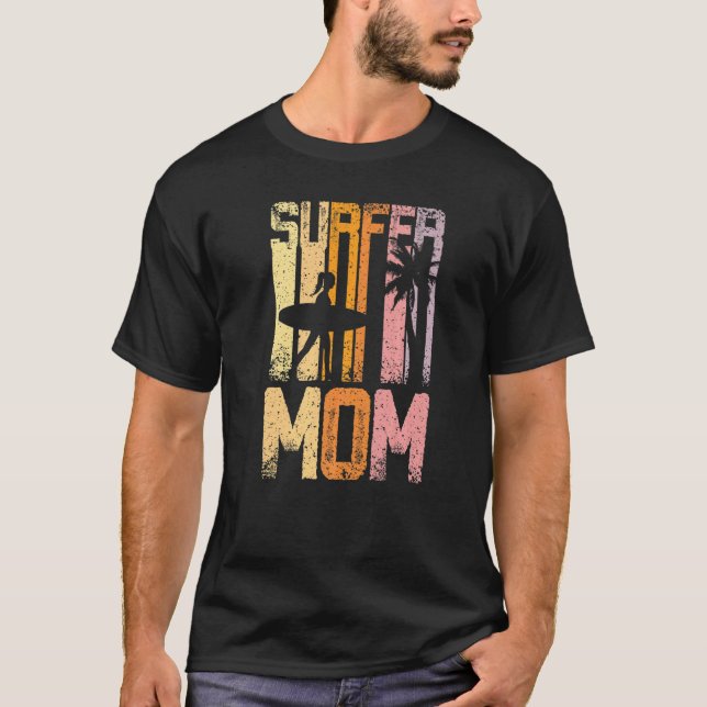Mama des Surfens T-Shirt (Vorderseite)