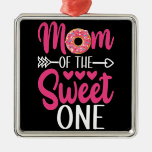 Mama des Süßen mit Streuseln Donut Ornament Aus Metall