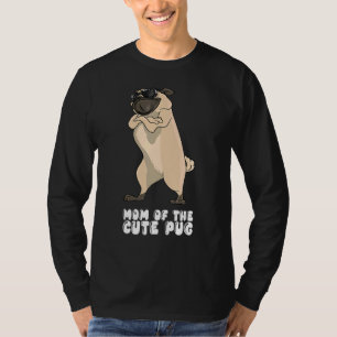 Mama des süßen Mopses T-Shirt