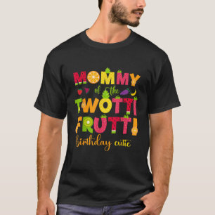 Mama des süßen Twotti Frutti zum 2. Geburtstag Fam T-Shirt