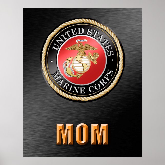 Mama des US-Marine Corps Poster (Vorne)