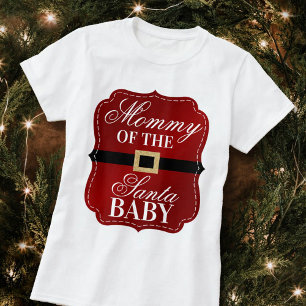 Mama des Weihnachtsjunges   Weihnachtsdusche T-Shirt
