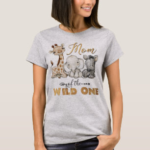 Mama des Wild One Gold Foil T - Shirt