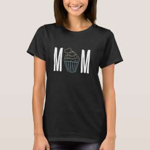 Mama-Design für Konditorei-Koch, die Cake D Liebe T-Shirt