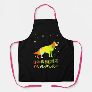 Mama Deutscher Schäferhund Schürze